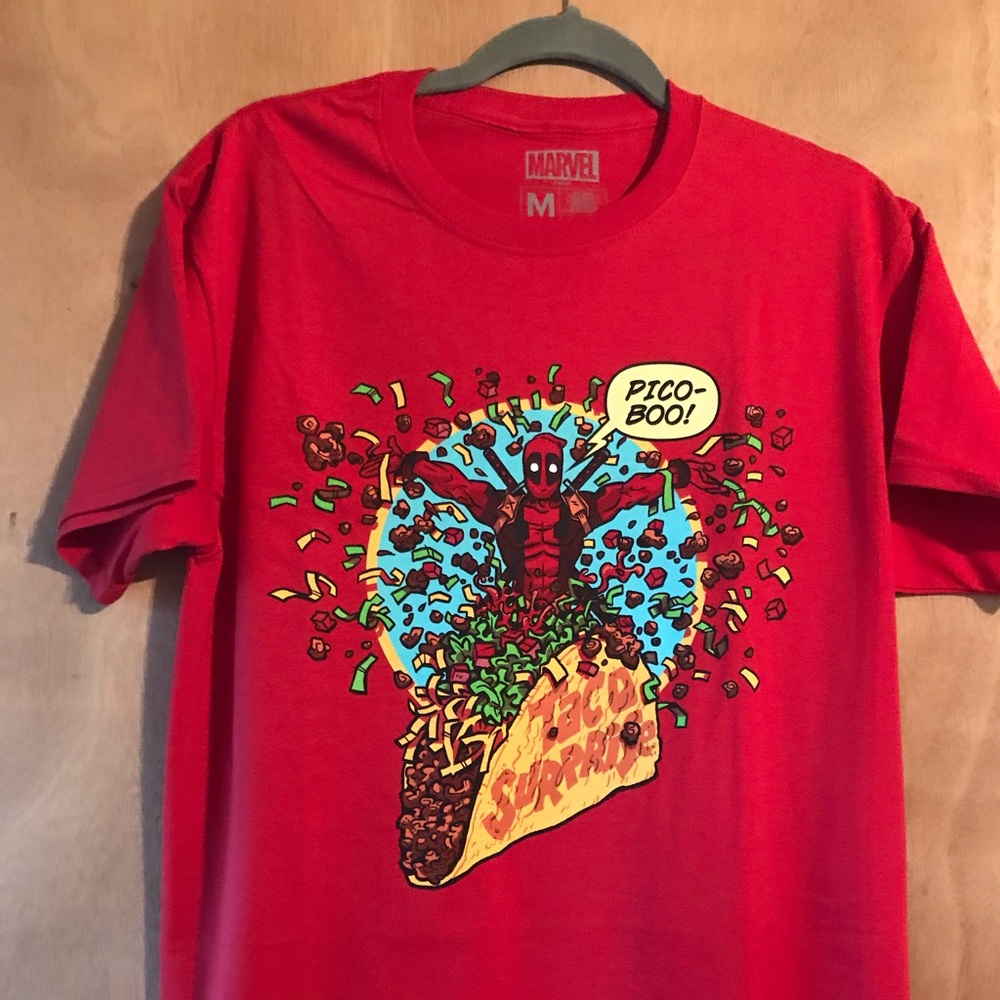 New Loot Crate Original Dead Pool Pico-Boo! Tee